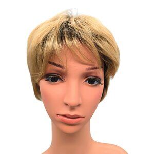 Paula Young Wig 2726#8 Average Size Blonde Short Layered Style Synthetic Hair